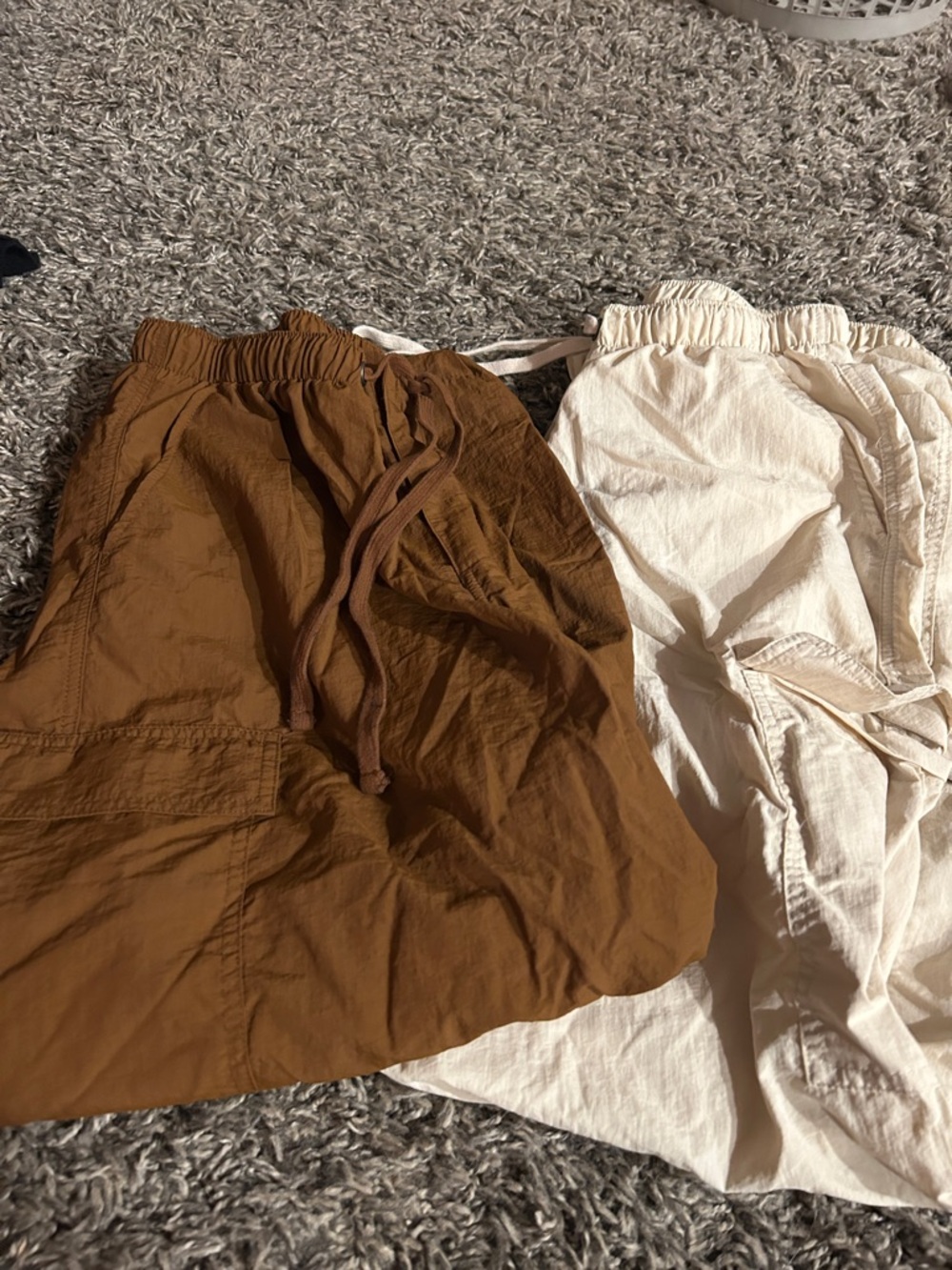 No Boundaries Brown Elastic Waist Skirt